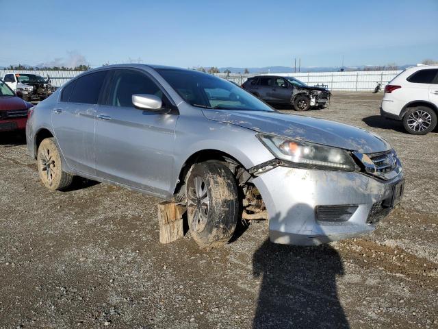 1HGCR2F33DA145695 - 2013 HONDA ACCORD LX SILVER photo 4