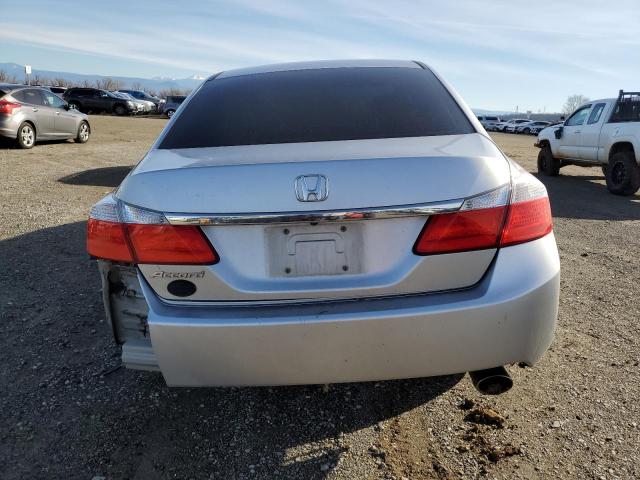 1HGCR2F33DA145695 - 2013 HONDA ACCORD LX SILVER photo 6