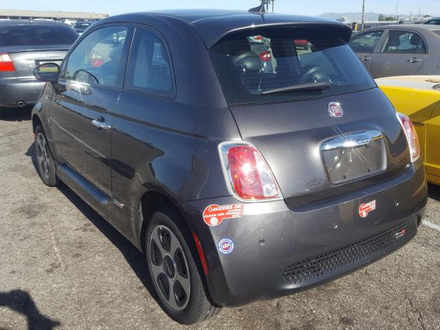 3C3CFFGE7HT598414 - 2017 FIAT 500 ELECTRIC  photo 3