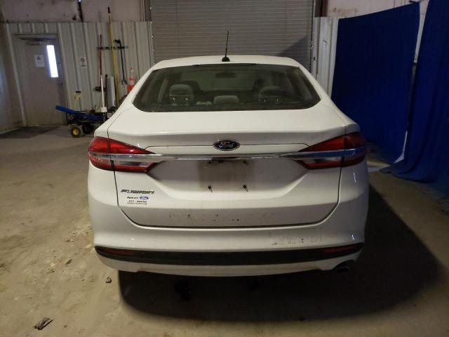 3FA6P0G73HR175756 - 2017 FORD FUSION S WHITE photo 6