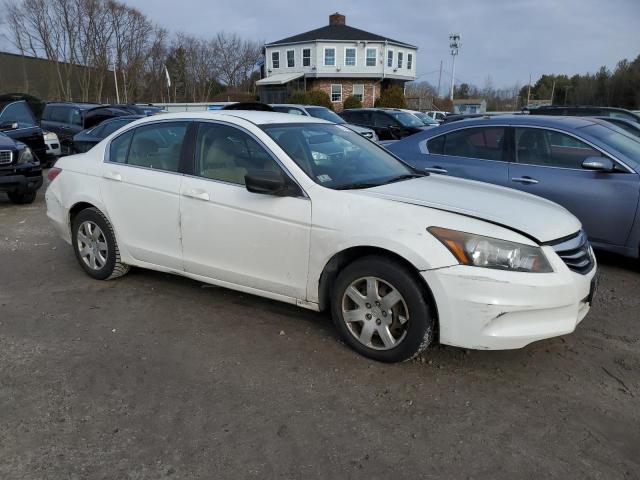 1HGCP2F33CA089827 - 2012 HONDA ACCORD LX WHITE photo 4