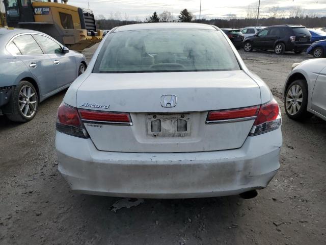 1HGCP2F33CA089827 - 2012 HONDA ACCORD LX WHITE photo 6