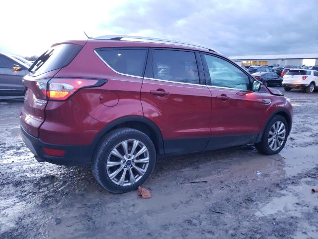 1FMCU0JD2HUC86386 - 2017 FORD ESCAPE TITANIUM MAROON photo 3