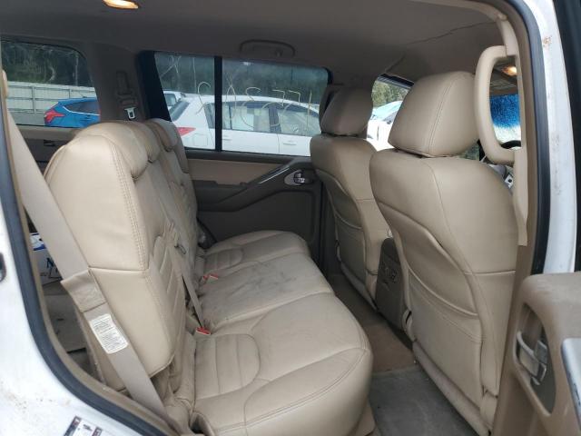 5N1AR18U87C621479 - 2007 NISSAN PATHFINDER LE WHITE photo 11