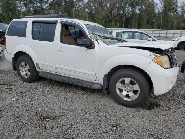 5N1AR18U87C621479 - 2007 NISSAN PATHFINDER LE WHITE photo 4
