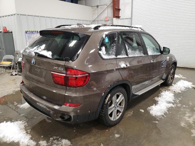 5UXZW0C51CL667478 - 2012 BMW X5 XDRIVE35D BROWN photo 3