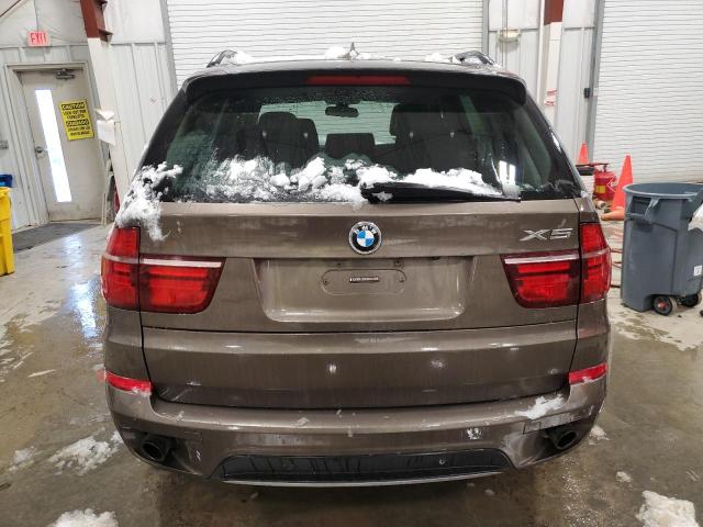 5UXZW0C51CL667478 - 2012 BMW X5 XDRIVE35D BROWN photo 6