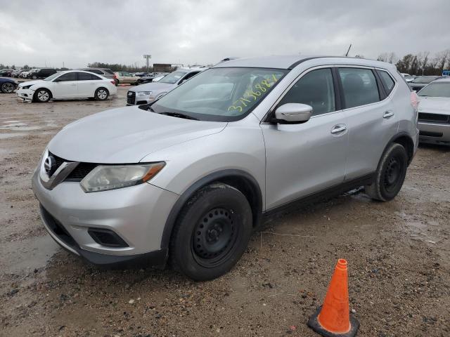 KNMAT2MTXFP551581 - 2015 NISSAN ROGUE S SILVER photo 1