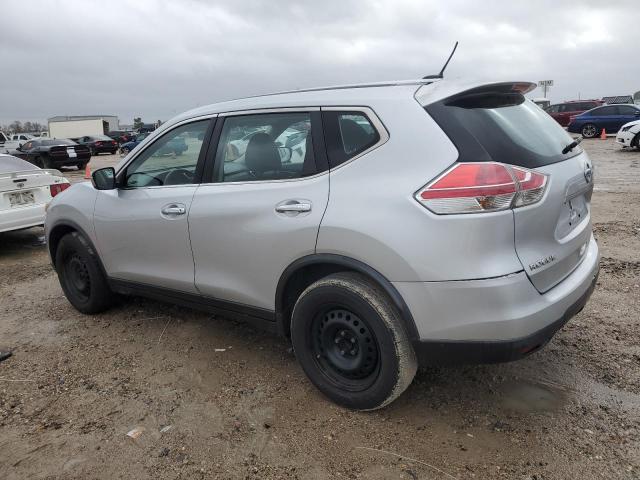 KNMAT2MTXFP551581 - 2015 NISSAN ROGUE S SILVER photo 2