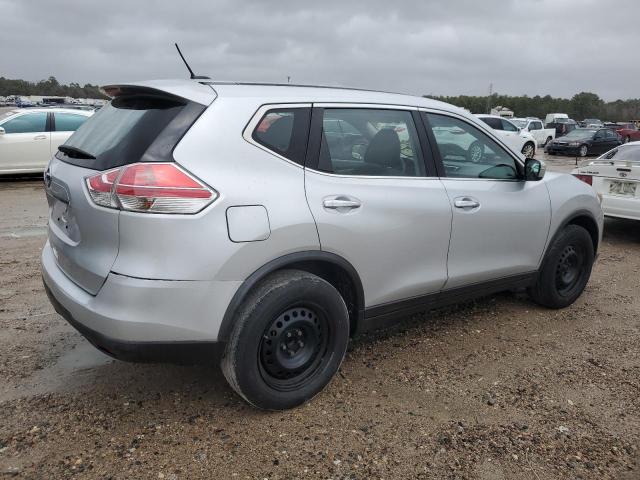 KNMAT2MTXFP551581 - 2015 NISSAN ROGUE S SILVER photo 3