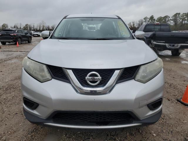 KNMAT2MTXFP551581 - 2015 NISSAN ROGUE S SILVER photo 5