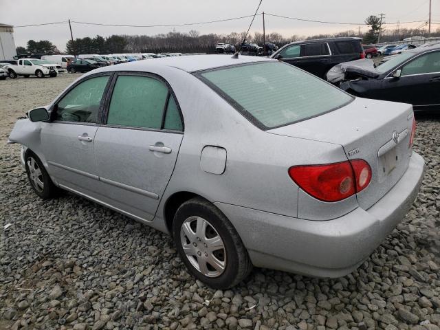 2T1BR32E57C745772 - 2007 TOYOTA COROLLA CE SILVER photo 2