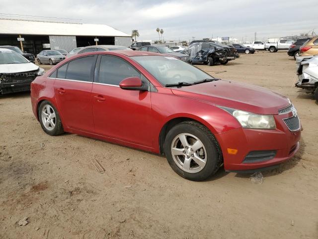 1G1PC5SBXD7157932 - 2013 CHEVROLET CRUZE LT BURGUNDY photo 4