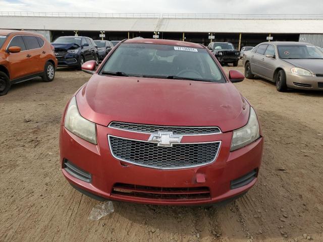 1G1PC5SBXD7157932 - 2013 CHEVROLET CRUZE LT BURGUNDY photo 5