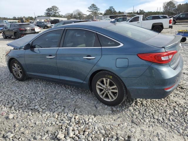 5NPE24AA1FH177702 - 2015 HYUNDAI SONATA ECO BLUE photo 2