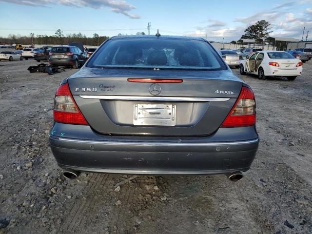 WDBUF87X57X222387 - 2007 MERCEDES-BENZ E 350 4MATIC GRAY photo 6