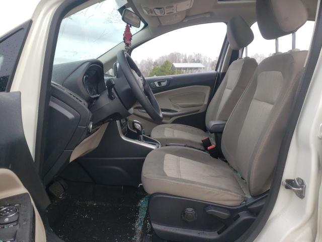 MAJ3S2GE6MC443221 - 2021 FORD ECOSPORT SE WHITE photo 7