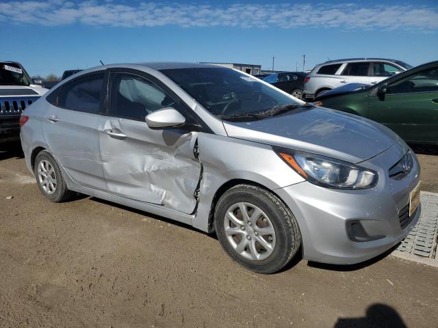 KMHCT4AE2EU725729 - 2014 HYUNDAI ACCENT GLS SILVER photo 4