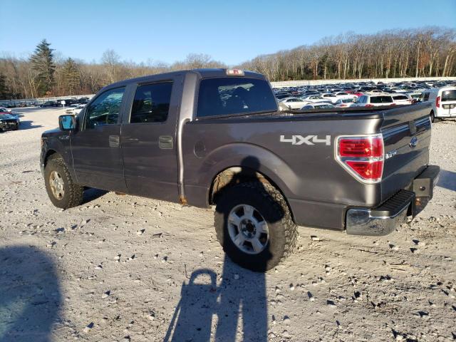 1FTFW1EF3BKD68790 - 2011 FORD F150 SUPERCREW GRAY photo 2