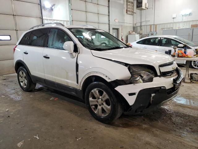 3GNAL2EK8DS576698 - 2013 CHEVROLET CAPTIVA LS WHITE photo 4