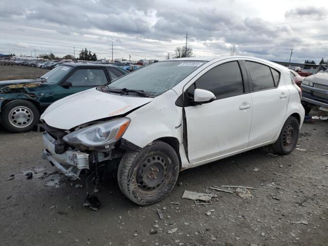 JTDKDTB31G1118942 - 2016 TOYOTA PRIUS C WHITE photo 1