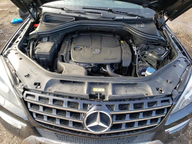4JGDA5HB5DA164051 - 2013 MERCEDES-BENZ ML 350 4MATIC BLACK photo 12
