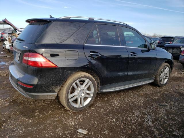 4JGDA5HB5DA164051 - 2013 MERCEDES-BENZ ML 350 4MATIC BLACK photo 3