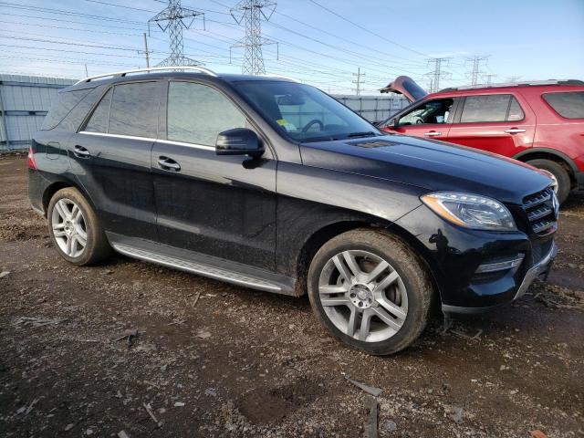 4JGDA5HB5DA164051 - 2013 MERCEDES-BENZ ML 350 4MATIC BLACK photo 4