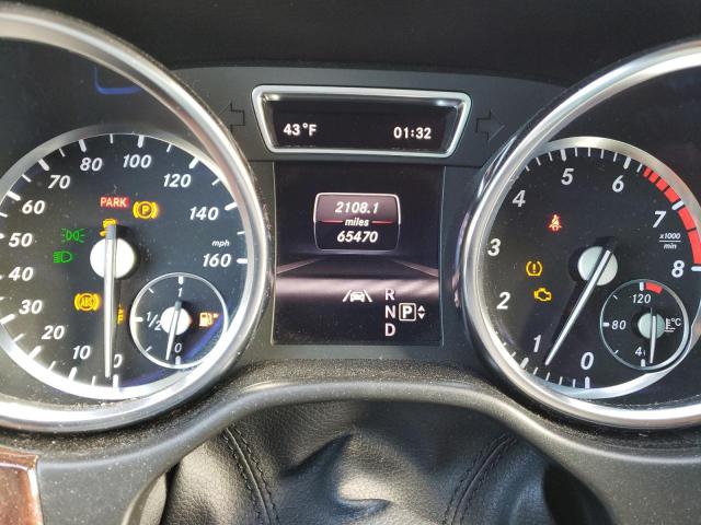 4JGDA5HB5DA164051 - 2013 MERCEDES-BENZ ML 350 4MATIC BLACK photo 9