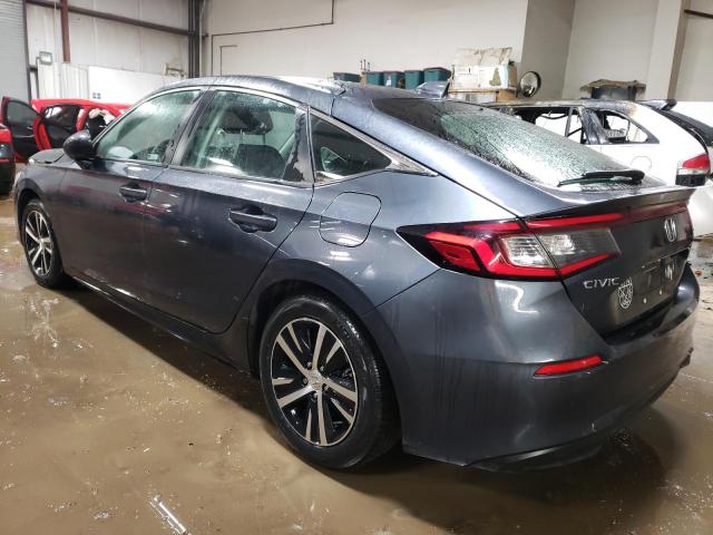 19XFL2H50NE008966 - 2022 HONDA CIVIC LX GRAY photo 2