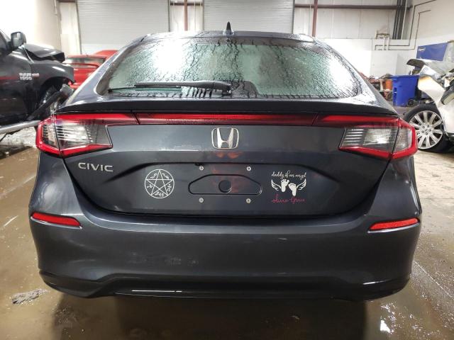 19XFL2H50NE008966 - 2022 HONDA CIVIC LX GRAY photo 6