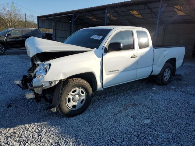 5TETX22N69Z611161 - 2009 TOYOTA TACOMA ACCESS CAB თეთრი ფოტო 1