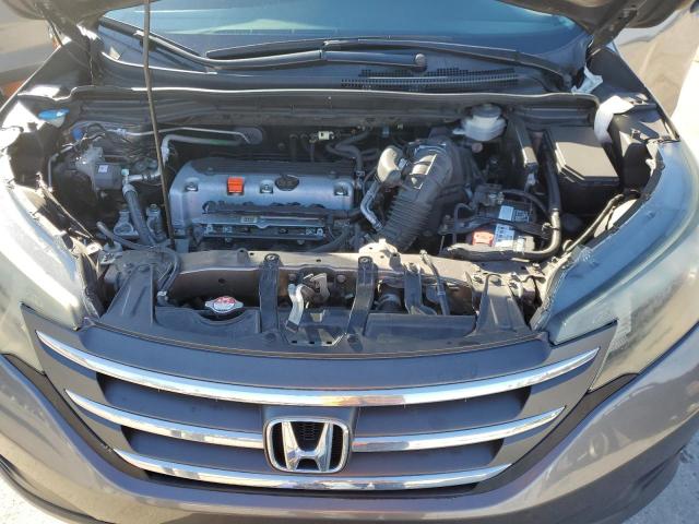 5J6RM3H3XEL005055 - 2014 HONDA CR-V LX GRAY photo 12