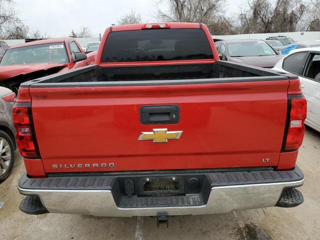 1GCVKREC5EZ234127 - 2014 CHEVROLET SILVERADO K1500 LT RED photo 6