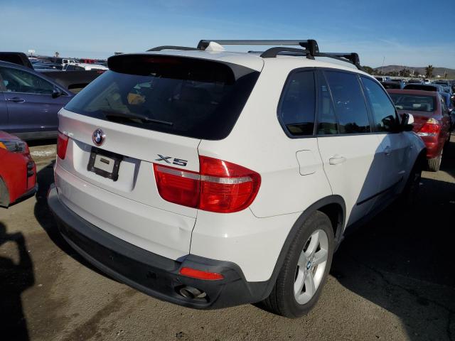 5UXFE43518L003766 - 2008 BMW X5 3.0I WHITE photo 3