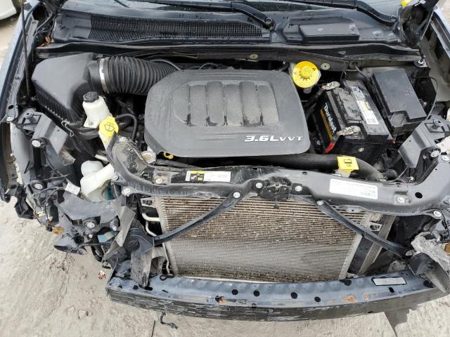 2C4RC1BG0FR676090 - 2015 CHRYSLER TOWN & COU TOURING შავი ფოტო 12