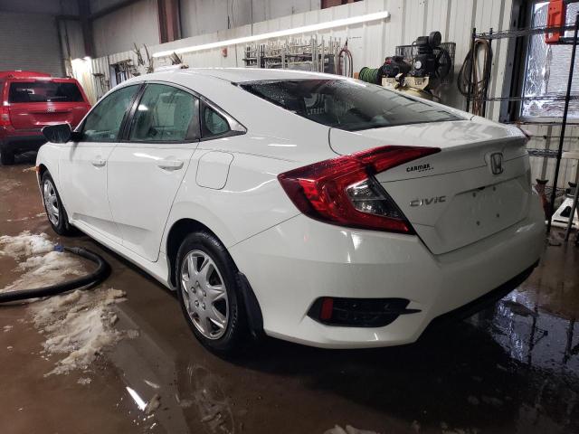 19XFC2F55JE020835 - 2018 HONDA CIVIC LX WHITE photo 2