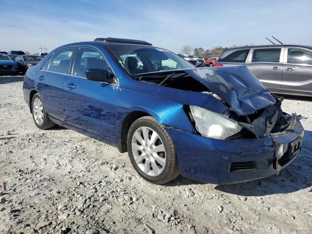 1HGCM66556A044765 - 2006 HONDA ACCORD EX BLUE photo 4