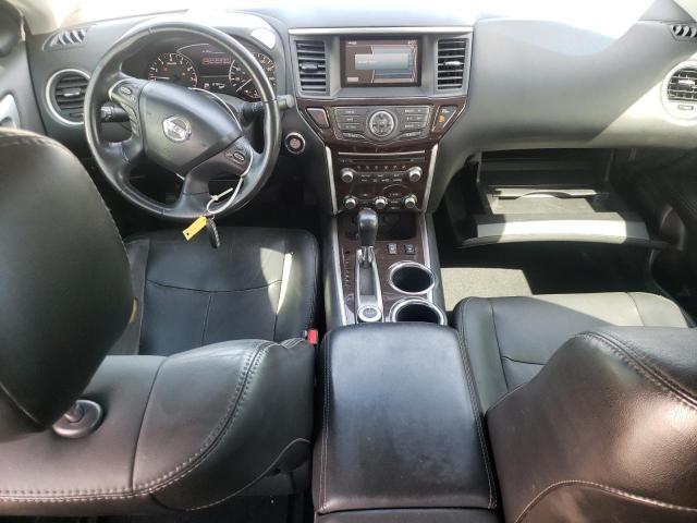 5N1AR2MM1EC637242 - 2014 NISSAN PATHFINDER S BLACK photo 8