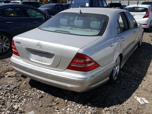 WDBNG78J32A230344 - 2002 MERCEDES-BENZ S 600  photo 4