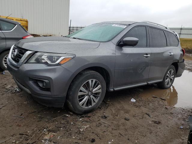 5N1DR2MM4JC610916 - 2018 NISSAN PATHFINDER S GRAY photo 1