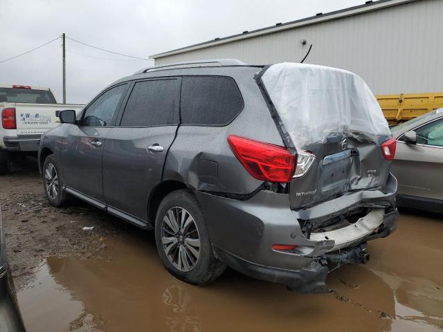 5N1DR2MM4JC610916 - 2018 NISSAN PATHFINDER S GRAY photo 2