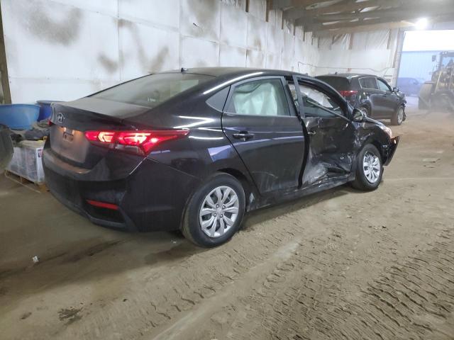 3KPC24A61NE174093 - 2022 HYUNDAI ACCENT SE BLACK photo 3