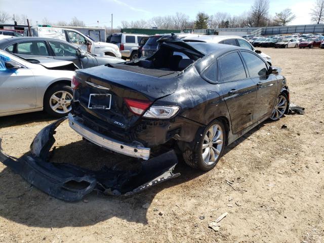 1C3CCCBB3GN172626 - 2016 CHRYSLER 200 S BLACK photo 4