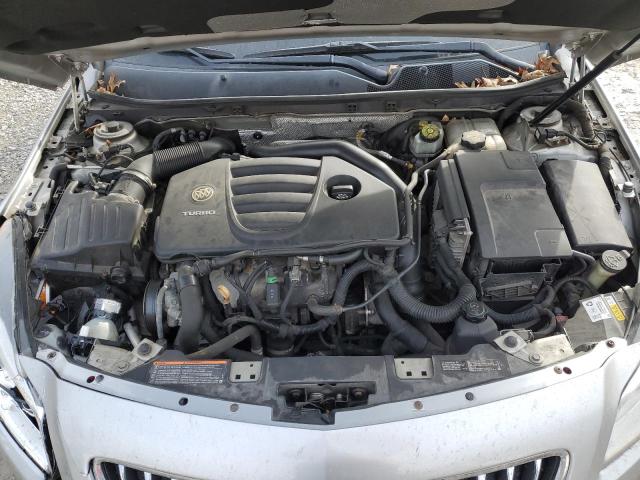 W04G15GV1B1112520 - 2011 BUICK REGAL CXL SILVER photo 11