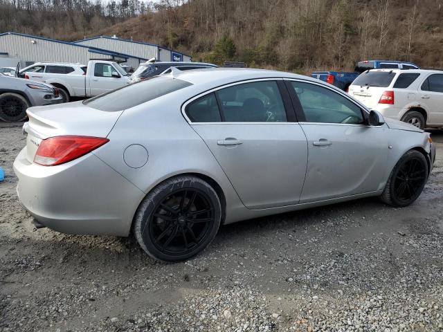 W04G15GV1B1112520 - 2011 BUICK REGAL CXL SILVER photo 3