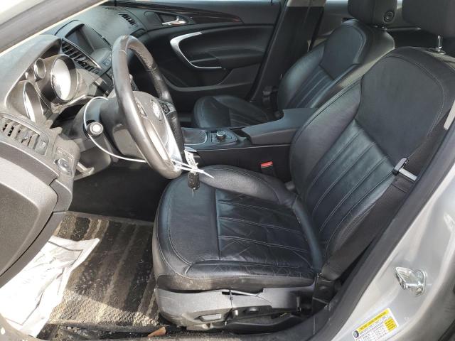 W04G15GV1B1112520 - 2011 BUICK REGAL CXL SILVER photo 7