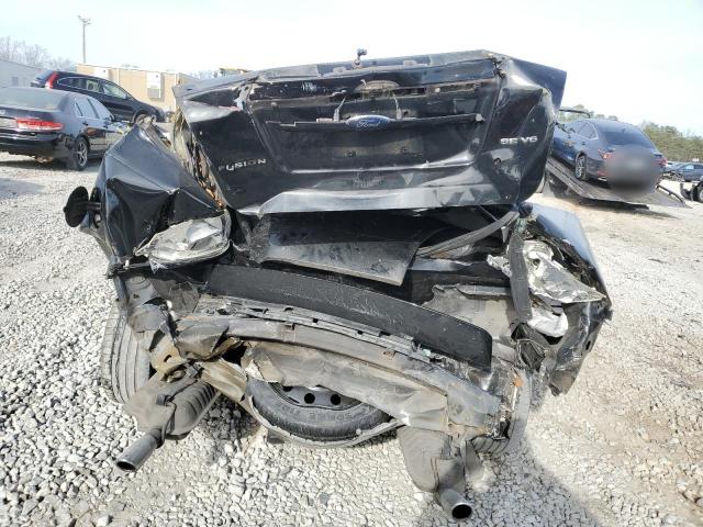 3FAHP07138R104898 - 2008 FORD FUSION SE BLACK photo 6