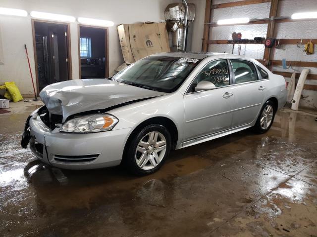 2G1WB5E39E1180314 - 2014 CHEVROLET IMPALA LIM LT SILVER photo 1