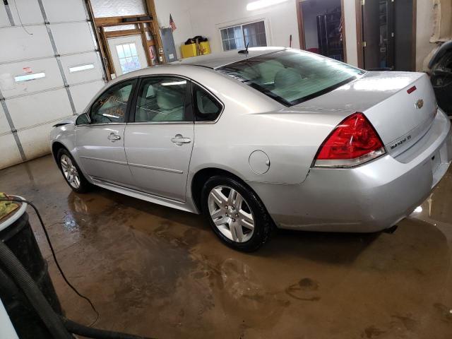 2G1WB5E39E1180314 - 2014 CHEVROLET IMPALA LIM LT SILVER photo 2